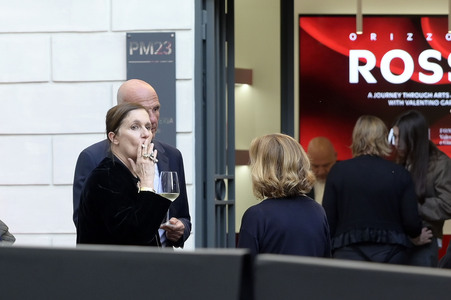 Ausstellungseröffnung 'Orizzonti Rosso' in Rom