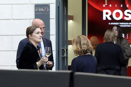 Ausstellungseröffnung 'Orizzonti Rosso' in Rom