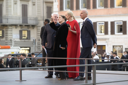 Ausstellungseröffnung 'Orizzonti Rosso' in Rom