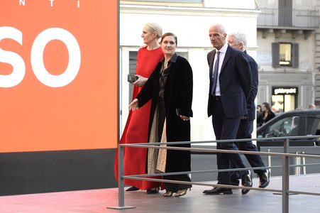 Ausstellungseröffnung 'Orizzonti Rosso' in Rom