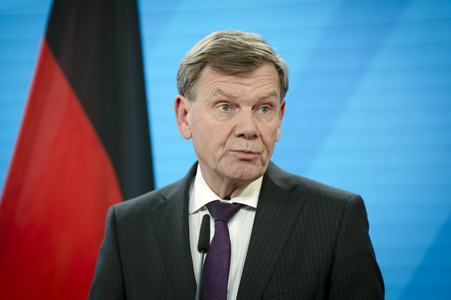 Pressekonferenz des indischen Außenministers und des deutschen Außenministers in Berlin