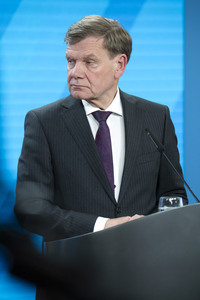 Pressekonferenz des indischen Außenministers und des deutschen Außenministers in Berlin