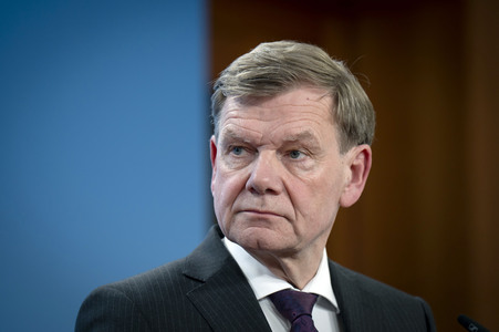 Pressekonferenz des indischen Außenministers und des deutschen Außenministers in Berlin