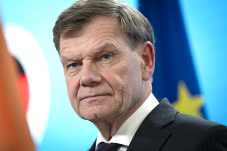 Pressekonferenz des indischen Außenministers und des deutschen Außenministers in Berlin