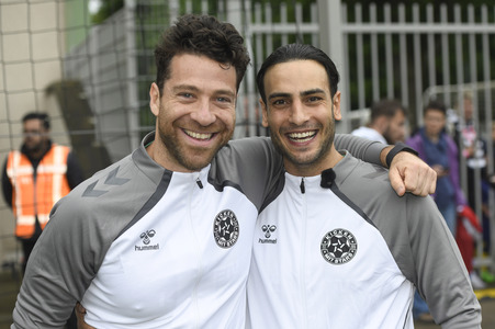 Benefiz-Fußballspiel 'Kicken mit Stars' in Hannover