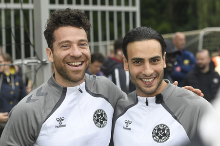 Benefiz-Fußballspiel 'Kicken mit Stars' in Hannover