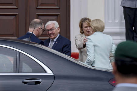 Begrüßung des polnischen Präsidenten in Berlin