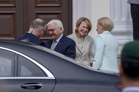 Begrüßung des polnischen Präsidenten in Berlin