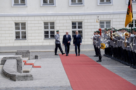 Begrüßung des polnischen Präsidenten in Berlin