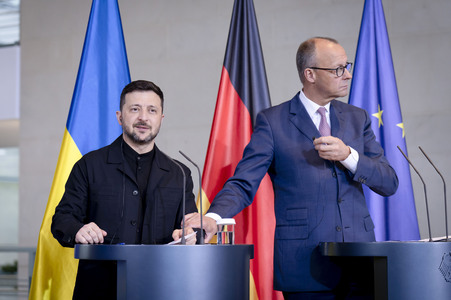 Empfang des Präsidenten der Ukraine in Berlin