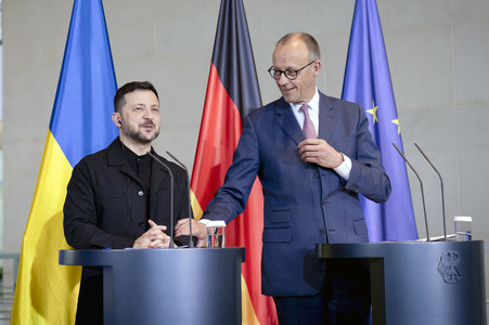 Empfang des Präsidenten der Ukraine in Berlin