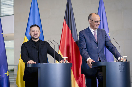 Empfang des Präsidenten der Ukraine in Berlin
