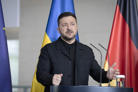 Empfang des Präsidenten der Ukraine in Berlin