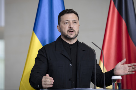 Empfang des Präsidenten der Ukraine in Berlin