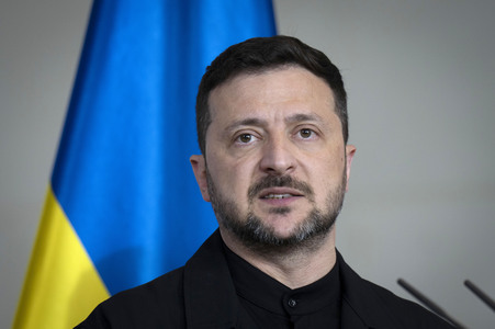 Empfang des Präsidenten der Ukraine in Berlin