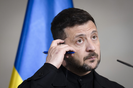 Empfang des Präsidenten der Ukraine in Berlin