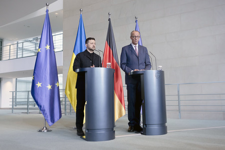 Empfang des Präsidenten der Ukraine in Berlin