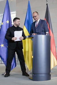 Empfang des Präsidenten der Ukraine in Berlin