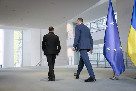 Empfang des Präsidenten der Ukraine in Berlin