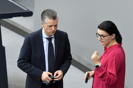 10. Sitzung des Deutschen Bundestages in Berlin