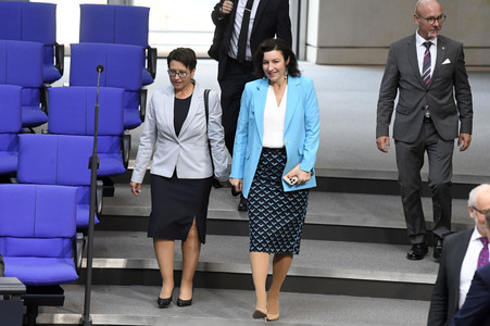 10. Sitzung des Deutschen Bundestages in Berlin