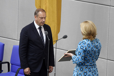 10. Sitzung des Deutschen Bundestages in Berlin