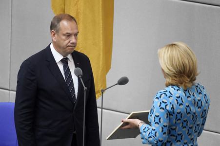 10. Sitzung des Deutschen Bundestages in Berlin