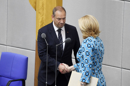 10. Sitzung des Deutschen Bundestages in Berlin