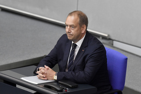 10. Sitzung des Deutschen Bundestages in Berlin