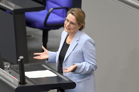 10. Sitzung des Deutschen Bundestages in Berlin