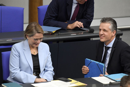 10. Sitzung des Deutschen Bundestages in Berlin