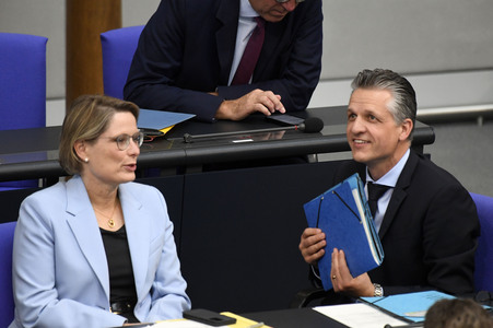 10. Sitzung des Deutschen Bundestages in Berlin