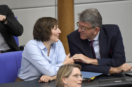 10. Sitzung des Deutschen Bundestages in Berlin