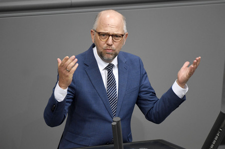 10. Sitzung des Deutschen Bundestages in Berlin