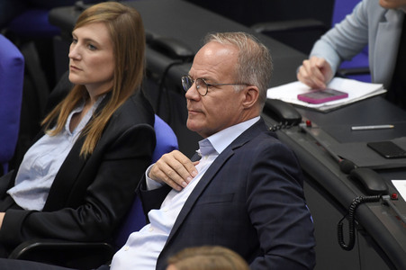 10. Sitzung des Deutschen Bundestages in Berlin