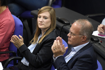 10. Sitzung des Deutschen Bundestages in Berlin