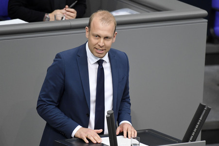 10. Sitzung des Deutschen Bundestages in Berlin