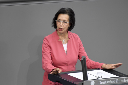 10. Sitzung des Deutschen Bundestages in Berlin