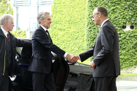 Empfang des niederländischen Ministerpräsidenten in Berlin