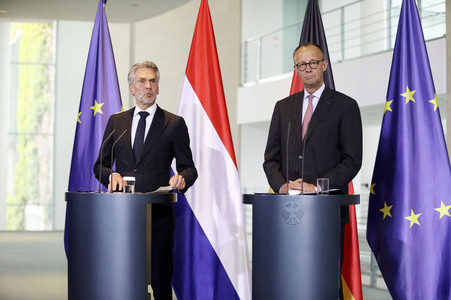 Empfang des niederländischen Ministerpräsidenten in Berlin