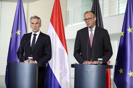 Empfang des niederländischen Ministerpräsidenten in Berlin