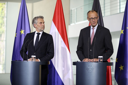 Empfang des niederländischen Ministerpräsidenten in Berlin