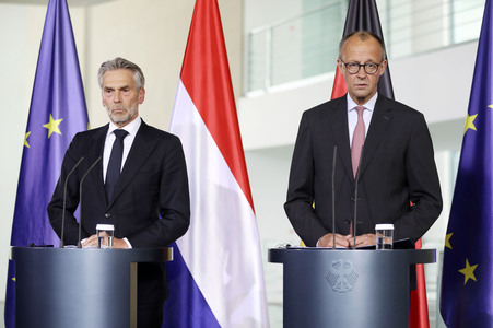 Empfang des niederländischen Ministerpräsidenten in Berlin