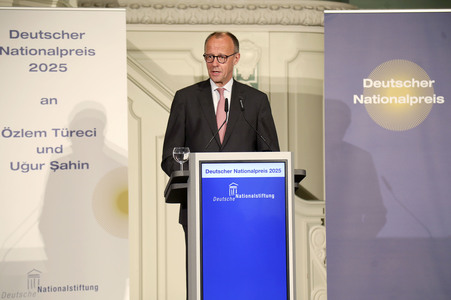 Verleihung des Deutschen Nationalpreises 2025 in Berlin