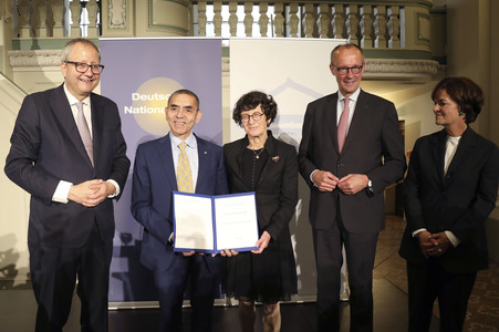 Verleihung des Deutschen Nationalpreises 2025 in Berlin