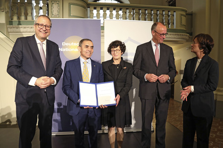 Verleihung des Deutschen Nationalpreises 2025 in Berlin