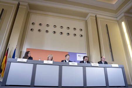 Pressekonferenz zur 31. Sitzung des Stabilitätsrates in Berlin