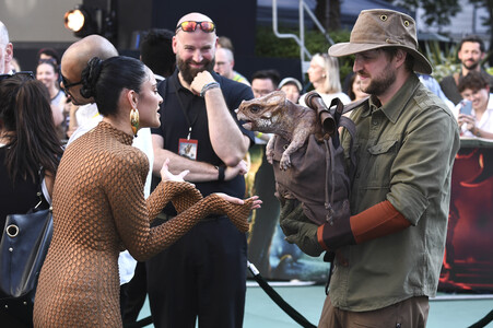 Filmpremiere ' Jurassic World: Die Wiedergeburt' in London