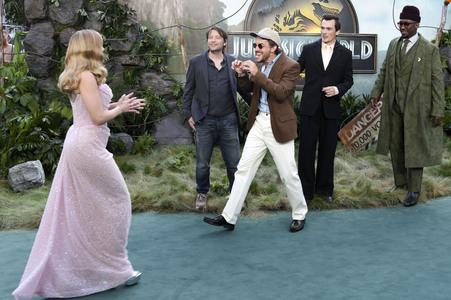 Filmpremiere ' Jurassic World: Die Wiedergeburt' in London