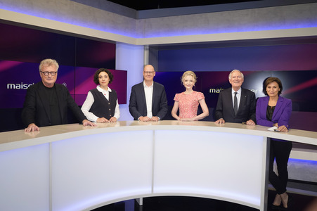 Talkshow 'maischberger' in Berlin